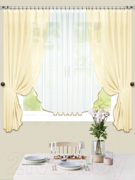 Изображение товара Гардина Nivasan Тюльпан / TN