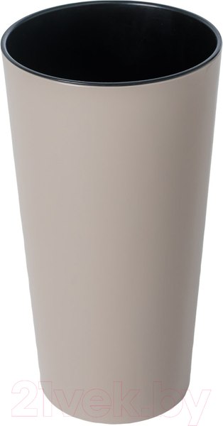 Изображение товара Кашпо Gardenplast Камелия (светло-серый)