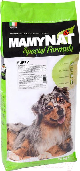 Изображение товара Сухой корм для собак MamyNat Dog Puppy (20кг)