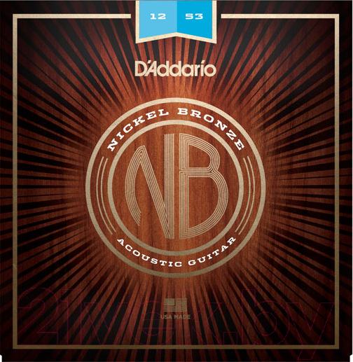 Изображение товара Струны для акустической гитары D'Addario NB1253