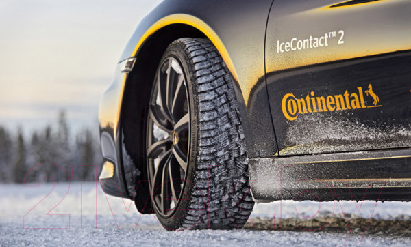 Изображение товара Зимняя шина Continental IceContact 2 225/50R17 98T (шипы)