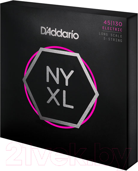 Изображение товара Струны для бас-гитары D'Addario NYXL45130