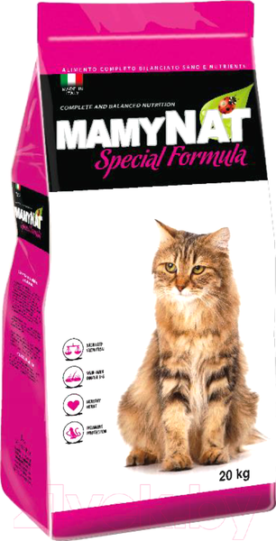 Изображение товара Сухой корм для кошек MamyNat Cat Adult с говядиной (20кг)