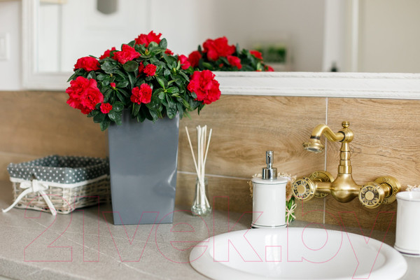 Изображение товара Кашпо Gardenplast Жасмин (графитовый)