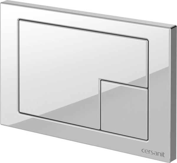 Изображение товара Унитаз подвесной с инсталляцией Cersanit Brasko Slim 64824 + Aqua M 40 68177 с кнопкой Corner 64077 (кнопка белый)