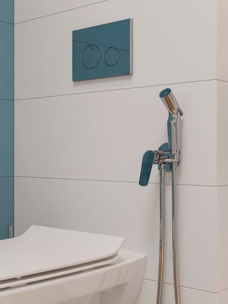 Изображение товара Унитаз подвесной с инсталляцией Cersanit Brasko Slim 64824 + Aqua M 40 68177 с кнопкой Twins 63523 (кнопка хром глянцевый)