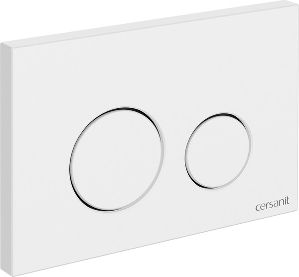 Изображение товара Инсталляция для унитаза Cersanit Aqua Smart M 40 68177 с кнопкой Twins 63526 (кнопка белый)