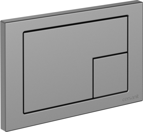 Изображение товара Унитаз подвесной с инсталляцией Cersanit Brasko Slim 64824 + Aqua Prime М 50 68179 с кнопкой Corner 64107 (кнопка хром матовый)