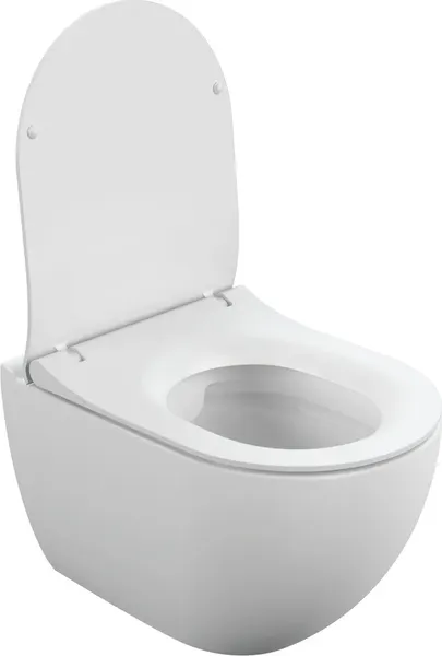 Изображение товара Унитаз подвесной с инсталляцией Cersanit Brasko Slim 64824 + Aqua Prime М 50 68179 с кноп. Estetica 64111 (кнопка белый/хром глянец)