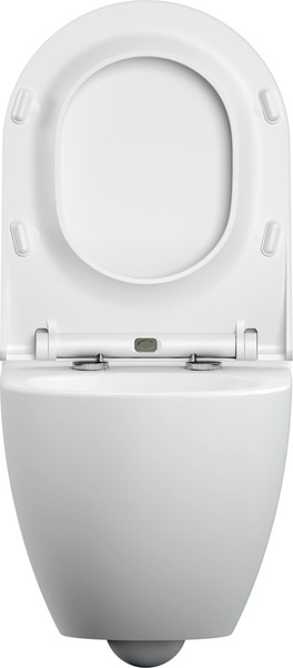 Изображение товара Унитаз подвесной с инсталляцией Cersanit Brasko Slim 64824 + Aqua Prime М 50 68179 с кнопкой Twins 63523 (кнопка хром глянцевый)