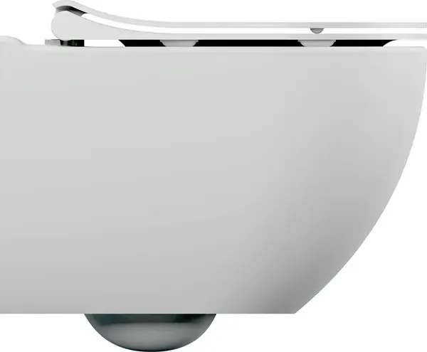 Изображение товара Унитаз подвесной с инсталляцией Cersanit Brasko Slim 64824 + Aqua Prime М 50 68179 с кнопкой Twins 63525 (кнопка черный матовый)