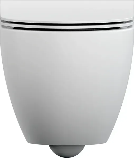 Изображение товара Унитаз подвесной с инсталляцией Cersanit Brasko Slim 64824 + Aqua 50 68178 +Accento Circle для Aqua 69074 (кнопка хром глянец)