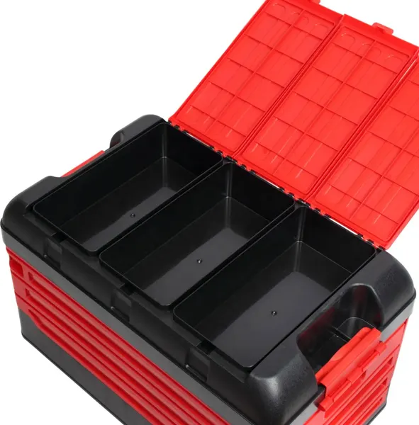 Изображение товара Ящик для инструментов Runis 610х360х355мм / 16-15 (красный/черный)