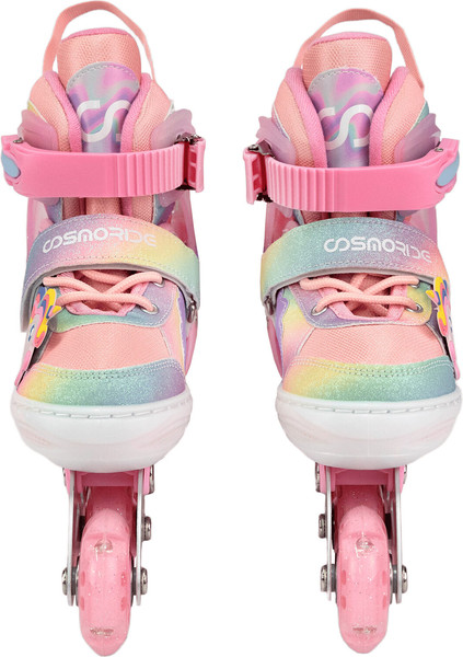 Изображение товара Роликовые коньки CosmoRide Cleo (р-р 35-38, белый/розовый)