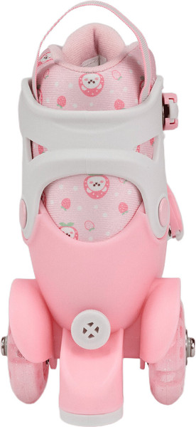 Изображение товара Роликовые коньки CosmoRide Honey + набор защиты (р-р 31-34, белый/розовый)