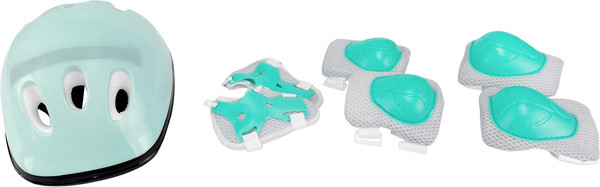 Изображение товара Роликовые коньки CosmoRide Honey + набор защиты (р-р 31-34, мятный/розовый)