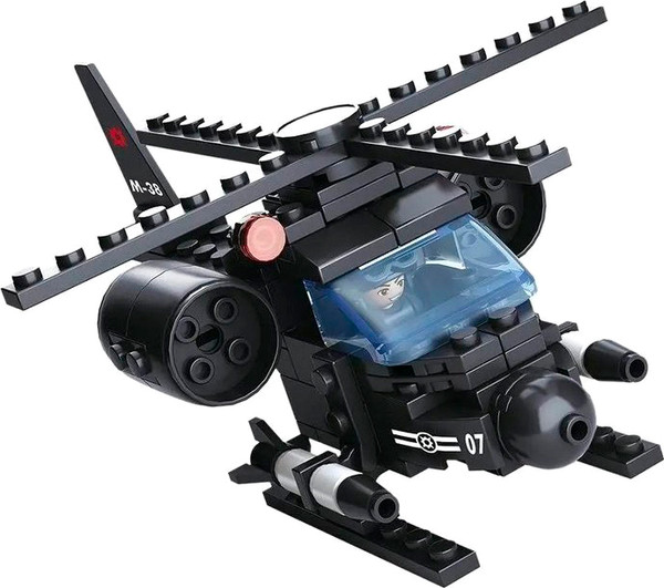 Изображение товара Конструктор Наша игрушка Армия Военный вертолет / M38-B0587G