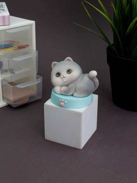 Изображение товара Статуэтка ILikeGift Resting cat 137P-DLM1048-04