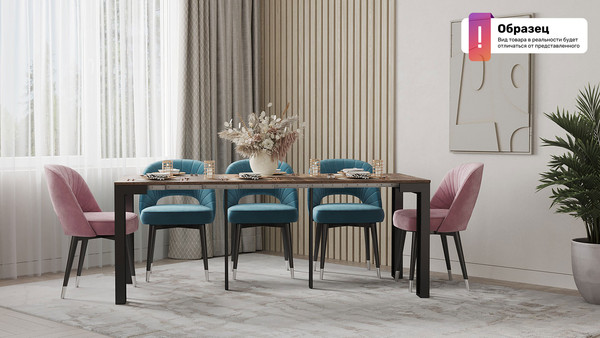 Изображение товара Стол-трансформер Aledar F2 90x40/240x76 (белый матовый/белый альпийский)