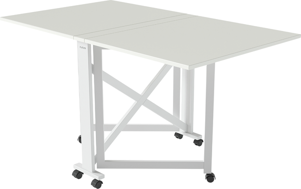 Изображение товара Стол-книга Aledar Bird 80x8/74/140x76 (белый матовый/белый альпийский)