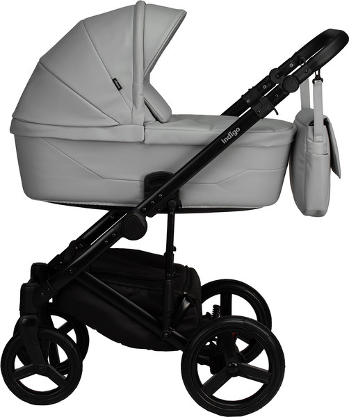Изображение товара Детская универсальная коляска INDIGO Lamar 2в1 La 06 (светло-серая кожа)