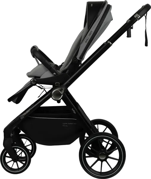 Изображение товара Детская прогулочная коляска INDIGO Gloss (светло-серый)