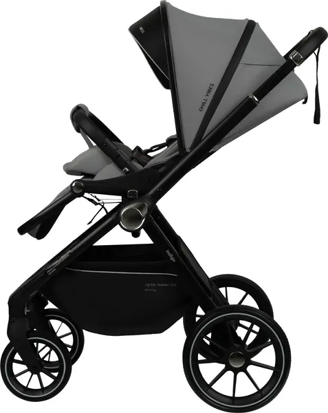 Изображение товара Детская прогулочная коляска INDIGO Gloss (светло-серый)