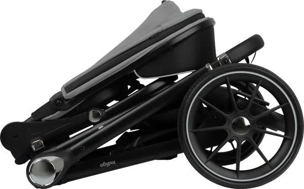 Изображение товара Детская прогулочная коляска INDIGO Gloss (светло-серый)