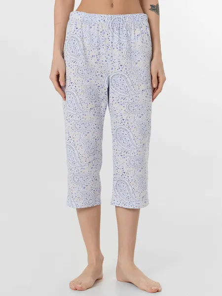 Изображение товара Комплект домашней одежды Mark Formelle 592370 (р.164/170-96-102, сине-голубой/узор на голубом)