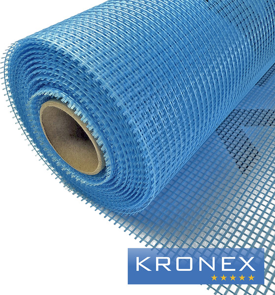 Изображение товара Стеклосетка Kronex KRN-0006/PБ / 5x5мм (1x50м, синий)