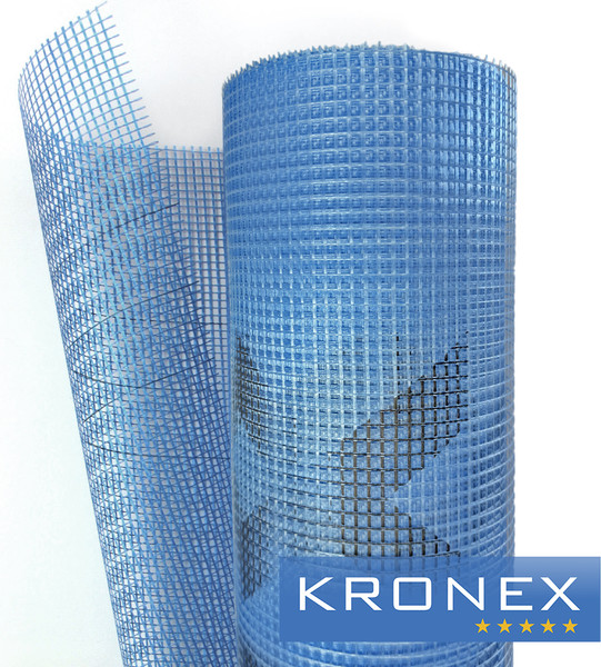 Изображение товара Стеклосетка Kronex KRN-0006/PБ / 5x5мм (1x50м, синий)