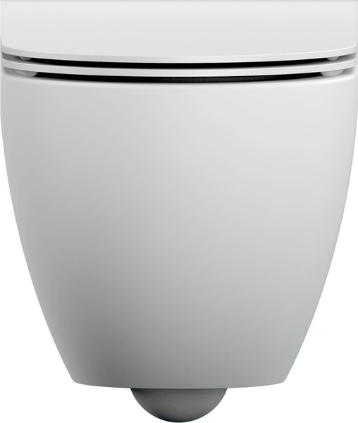 Изображение товара Унитаз подвесной с инсталляцией Cersanit Brasko Slim 64824 + Aqua 50 68178 +Accento Circle для Aqua 69083 (кнопка золото глянец)