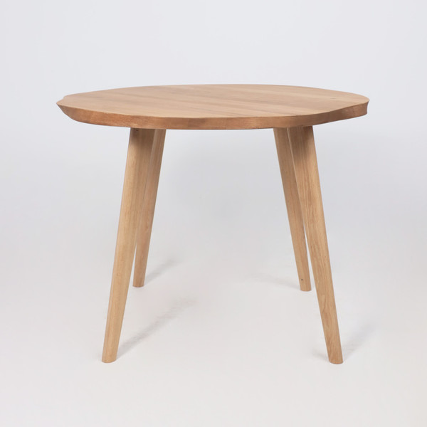 Изображение товара Обеденный стол ОКА Немо d100x75 (дуб натуральный/дуб натуральный)