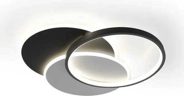 Изображение товара Люстра Estares VG-LM 75W 3R-ON/OFF-490x62-BLACK/WHITE/WHITE-220-IP20