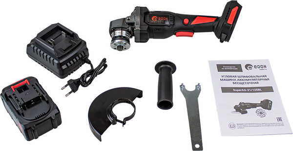 Изображение товара Угловая шлифовальная машина Edon Super AG-21/125BL / 35532