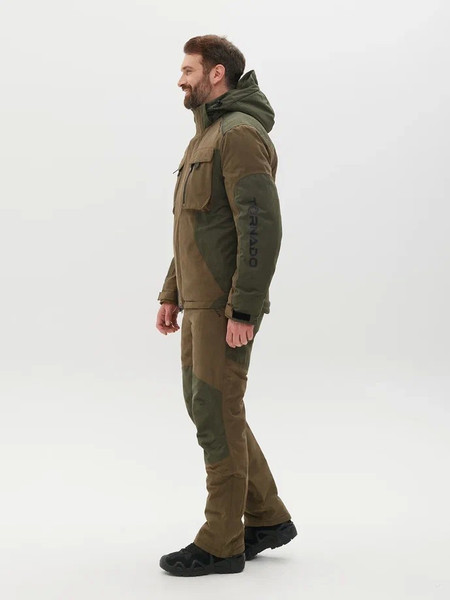 Изображение товара Костюм для охоты и рыбалки Huntsman Торнадо -15°C Хаки Исландия (р.60-62/170-176)