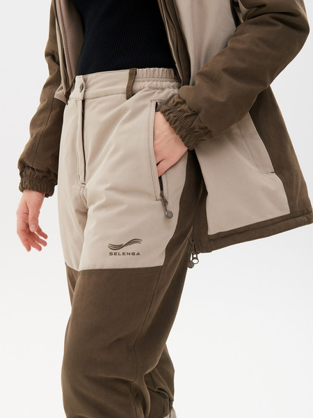 Изображение товара Костюм для охоты и рыбалки Huntsman Селенга -15°С Коричневый/Бежевый Исландия (р.44-46/158-16)