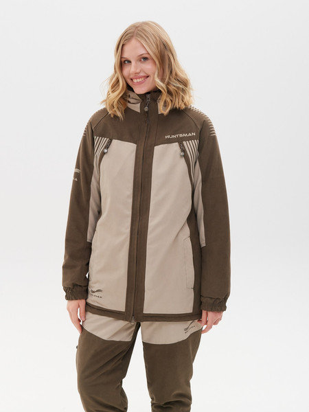 Изображение товара Костюм для охоты и рыбалки Huntsman Селенга -15°С Коричневый/Бежевый Исландия (р.48-50/158-164)