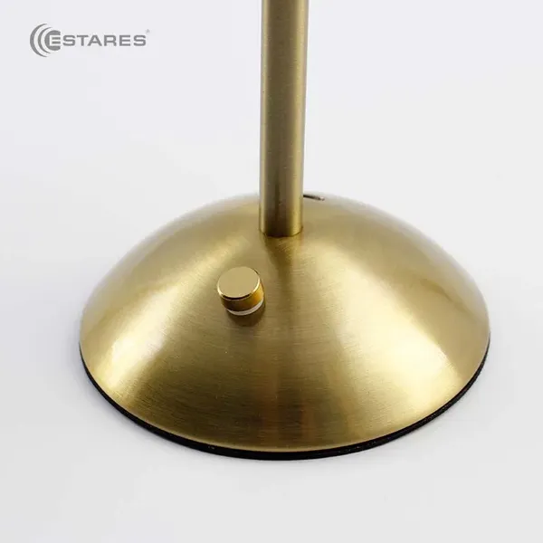 Изображение товара Настольная лампа Estares Crystal M 3W R-ON/OFF-130x295-CLEAR/GOLD-DC5V/1A-IP20
