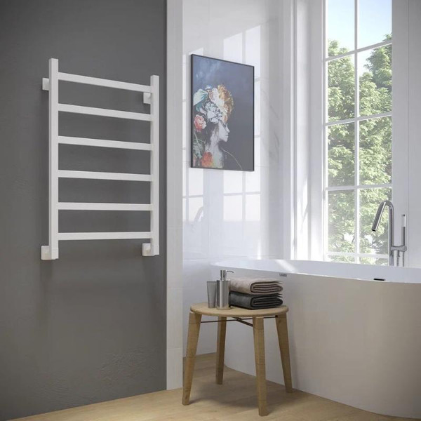 Изображение товара Полотенцесушитель водяной Stinox Palermo 50x80 / pal80r9003 (белый матовый)