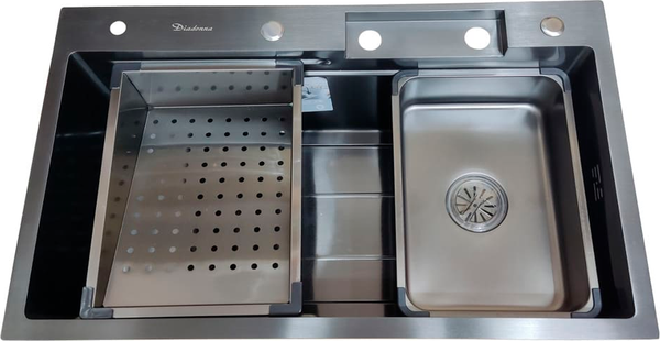 Изображение товара Мойка кухонная со смесителем Diadonna DS7545B-1