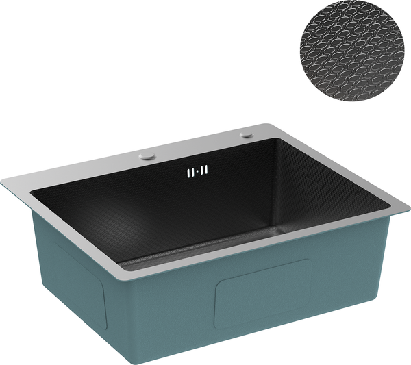 Изображение товара Мойка кухонная Diadonna S6050B-2