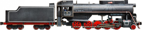 Изображение товара Сборная модель Умная бумага Магистральный грузовой паровоз / 4627081559560