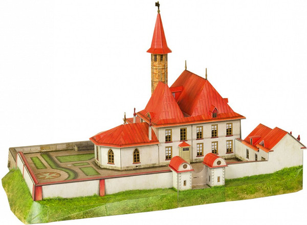 Изображение товара Сборная модель Умная бумага Приоратский дворец, Гатчина / 4627081553513