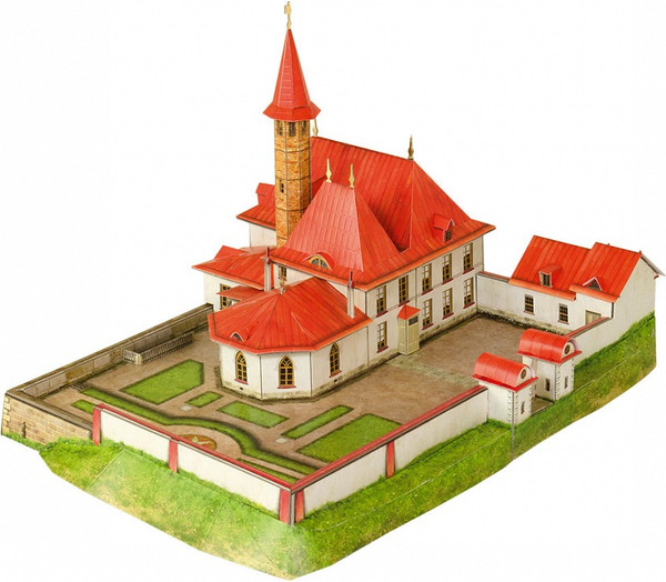 Изображение товара Сборная модель Умная бумага Приоратский дворец, Гатчина / 4627081553513