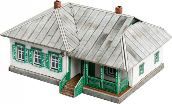 Изображение товара Сборная модель Умная бумага Сельский дом №2 / 4627081555418