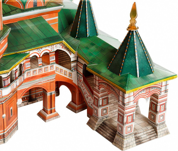 Изображение товара Сборная модель Умная бумага Собор Василия Блаженного / 4627081550017
