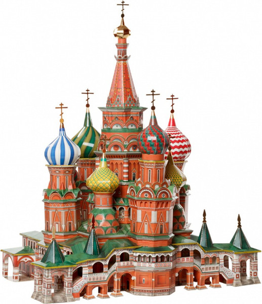 Изображение товара Сборная модель Умная бумага Собор Василия Блаженного / 4627081550017