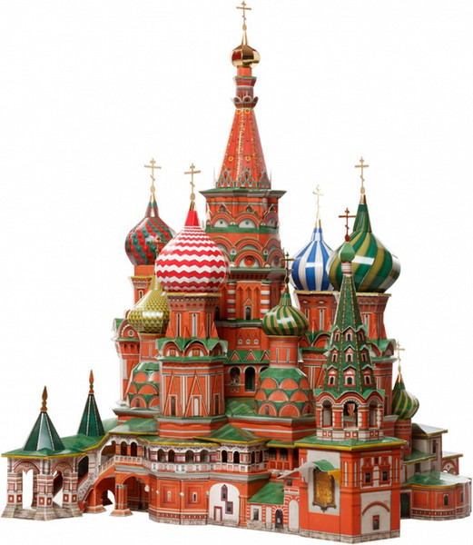 Изображение товара Сборная модель Умная бумага Собор Василия Блаженного / 4627081550017
