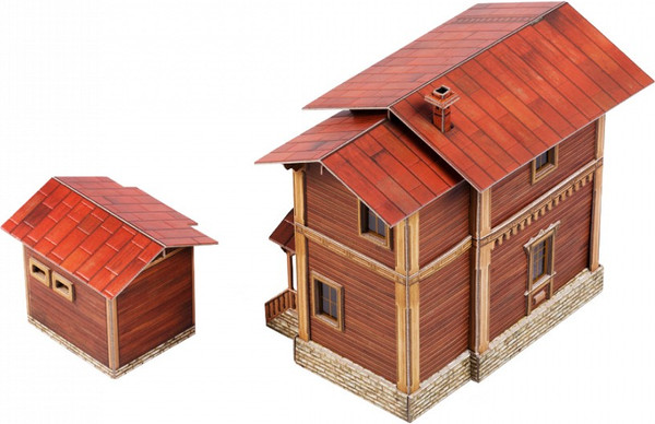 Изображение товара Сборная модель Умная бумага Сторожевой дом / 4627081554572